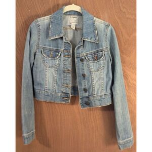 Vintage Cropped 2005 XS Old Navy Denim Jacket